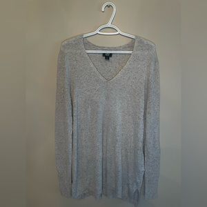 Roots long-sleeve slouchy speckle top